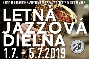 Letná jazzová dielňa 2019 !!!