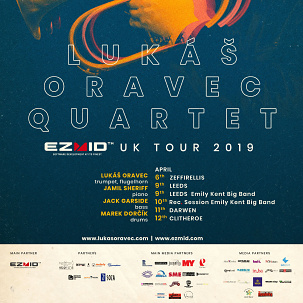 Lukáš Oravec Quartet na turné po Spojenom kráľovstve !!!