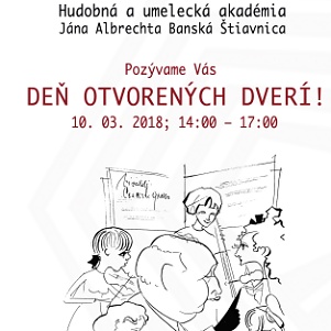 Hudobná a umelecká akadémia Jána Albrechta má Deń otvorených dverí !!!
